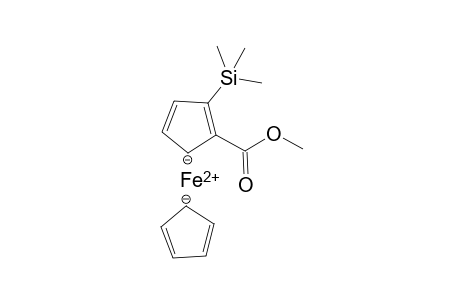 (R)-2-Trimethylsilyl(methoxycarbonyl)ferrocene