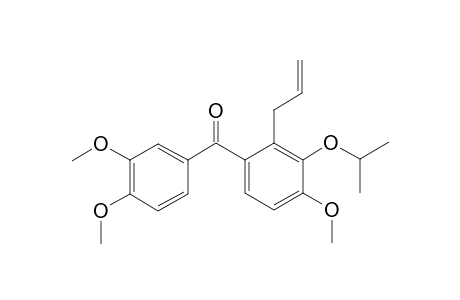 (2-allyl-3-isopropoxy-4-methoxy-phenyl)-(3,4-dimethoxyphenyl)methanone