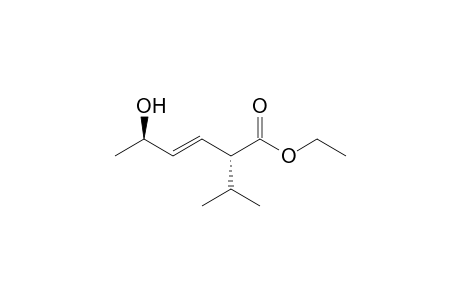 Ethyl (E)-5-Hydroxy-2-(1-methylethyl)-3-hexenoate