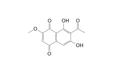6-Acetyl-7-hydroxy-3-methoxyjuglone