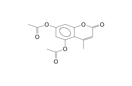 5,7-Diacetoxy-4-methyl-coumarin