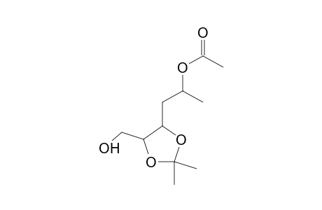 2-O-Acetyl-1,3-dideoxy-4,5-O-(1-methylethylidene)hexitol