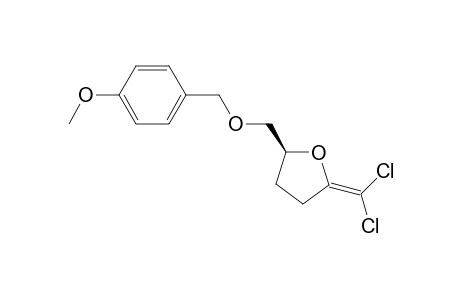 (5S)-2-(dichloromethylene)-5-[(4-methoxyphenyl)methoxymethyl]tetrahydrofuran