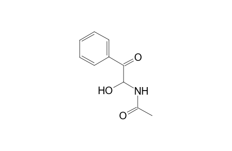 N-(1-hydroxy-2-keto-2-phenyl-ethyl)acetamide