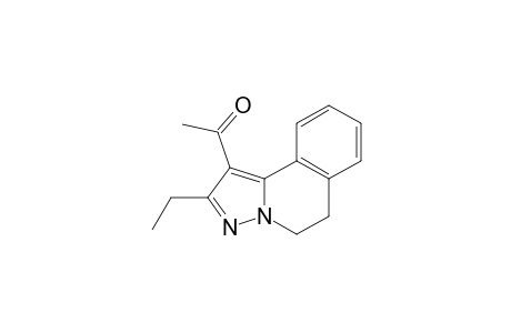 1-(2-Ethyl-5,6-dihydropyrazolo[5,1-a]isoquinolin-1-yl)ethanone