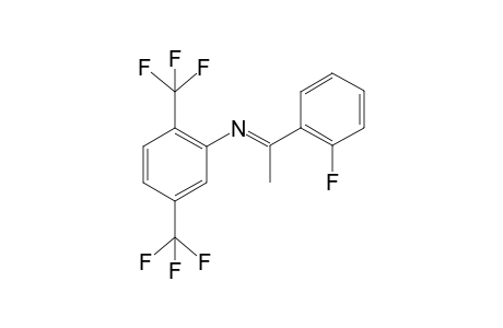 N-[{1'-(2"-fluorophenyl]ethylidene}-2,5-bis(trifluoromethyl)anilineaniline