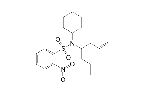 N-(1-cyclohex-2-enyl)-N-hept-1-en-4-yl-2-nitrobenzenesulfonamide
