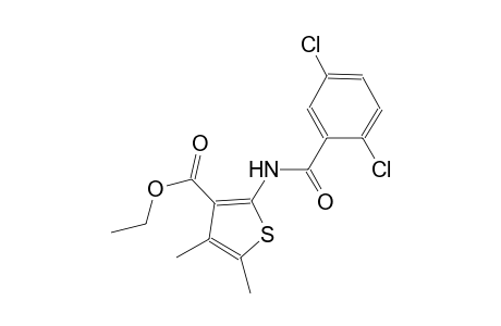 ethyl 2-[(2,5-dichlorobenzoyl)amino]-4,5-dimethyl-3-thiophenecarboxylate