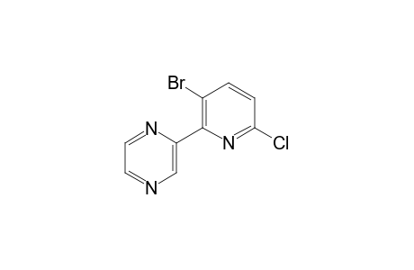 2-(3-bromo-6-chloropyridin-2-yl)pyrazine