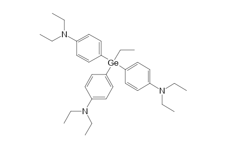 Benzenamine, 4,4',4''-(ethylgermylidyne)tris[N,N-diethyl-