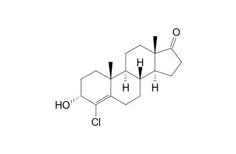 (3alpha)-4-chloro-3-hydroxyandrost-4-en-17-one