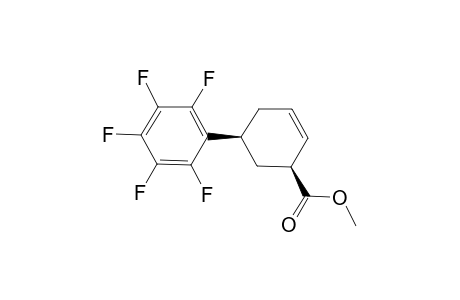 (1S,5S)-5-(perfluorophenyl)cyclohex-2-en-1-carboxylic acid methyl ester