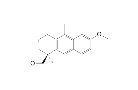 6-METHOXY-1-ALPHA,10-DIMETHYL-1,2,3,4-TETRAHYDROANTHRACENE-1-CARBALDEHYDE