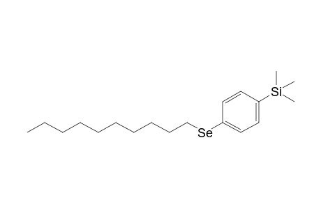 [4-(decylseleno)phenyl]-trimethyl-silane