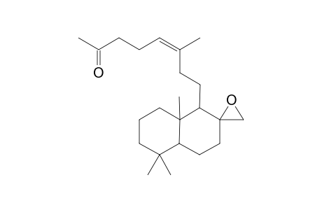 (E)- and (Z)-15-Acetonyl-8.alpha.,17-epoxylabd-13-ene