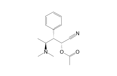 (2R,3S,4S)-2-ACETOXY-4-DIMETHYLAMINO-3-PHENYLPENTANENITRILE