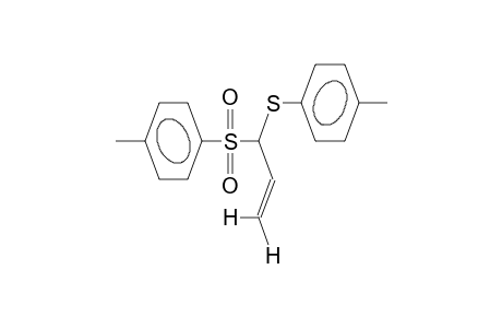 p-tolyl 1-(p-tolylthio)-2-propenyl sulfone