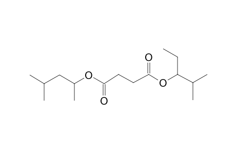 Succinic acid, 2-methylpent-3-yl 4-methylpent-2-yl ester