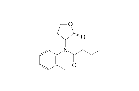 Butanamide, N-(2,6-dimethylphenyl)-N-(tetrahydro-2-oxo-3-furanyl)-