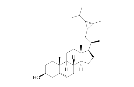 Pregn-5-en-3-ol, 20-methyl-21-[2-methyl-3-(1-methylethyl)-2-cyclopropen-1-yl]-, [3.beta.,20R,21(R)]-