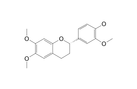 GRIFFINOID_A;(2-S)-4'-HYDROXY-6,7,3'-TRIMETHOXYFLAVAN