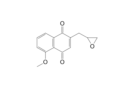 2-(2',3'-Epoxypropyl)-5-methoxynaphthalene-1,4-dione