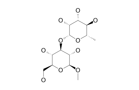 METHYL-3-O-(ALPHA-L-RHAMNOPYRANOSYL)-BETA-D-GLUCOPYRANOSIDE