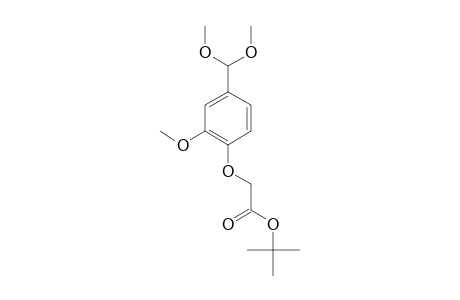 TERT.-BUTYL-2-[4-(DIMETHOXYMETHYL)-2-METHOXYPHENOXY]-ACETATE