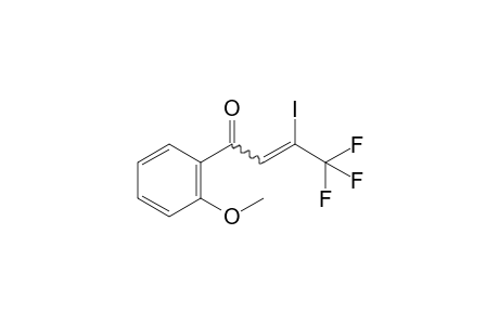 (E/Z)-1-(2'-Methoxyphenyl)-3-iodo-4,4,4-trifluorobut-2-en-1-one