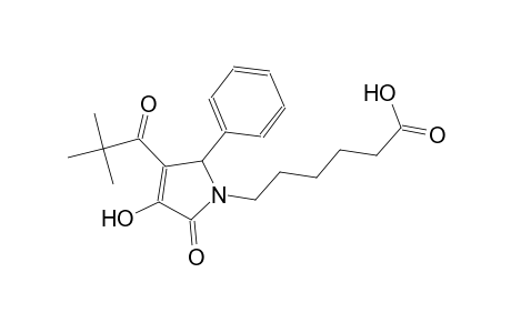 1H-pyrrole-1-hexanoic acid, 3-(2,2-dimethyl-1-oxopropyl)-2,5-dihydro-4-hydroxy-5-oxo-2-phenyl-