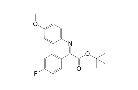 Tert-Butyl-2-(4-fluorophenyl)-2-((4-methoxyphenyl)imino)acetate
