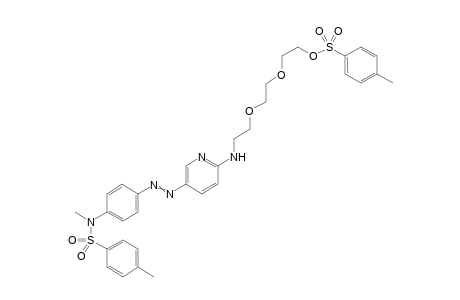 2-{2-[2-({5-[4-[N,4-(dimethylphenylsulfonamido)phenylazo]pyridin-2-yl}amino)ethoxy]ethoxy}ethyl 4-methylbenzenesulfonate