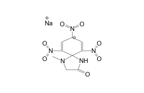 SODIUM 2-OXO-4-METHYL-6,8,10-TRINITRO-1,4-DIAZASPIRO[4.5]DECA-6,9-DIEN-8-OATE