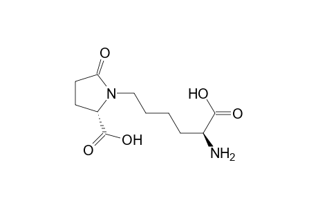 L-Proline, 1-(5-amino-5-carboxypentyl)-5-oxo-, (S)-