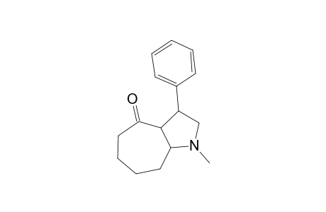 1-Methyl-3-phenyl-octahydrocyclohepta[B]pyrrol-4-one