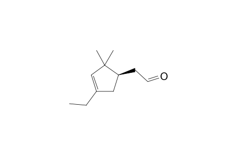 (R)-1-Ethyl-3,3-dimethyl-4-(2-formylmethyl)cyclolopentene