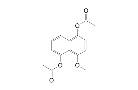 4-Methoxy-1,5-naphthylene Diacetate