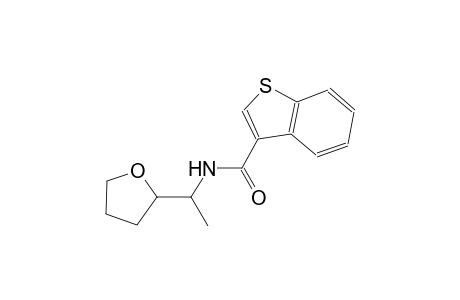 N-(1-tetrahydro-2-furanylethyl)-1-benzothiophene-3-carboxamide