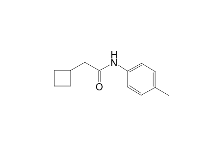 2-Cyclobutyl-N-(4-methylphenyl)acetamide