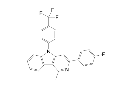 3-(4-fluorophenyl)-1-methyl-5-(4-(trifluoromethyl)phenyl)-5H-pyrido[4,3-b]indole