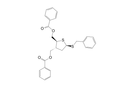 BENZYL-5-O-BENZOYL-3-C-[(BENZOYLOXY)-METHYL]-2,3-DIDEOXY-1,4-DITHIO-BETA-D-ERYTHRO-PENTOFURANOSIDE