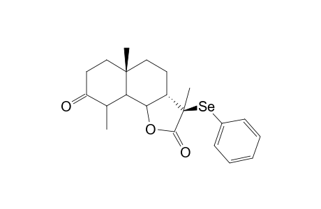 (11S)-11.beta.-(phenylseleno)-3-oxoeudesmano-13,6.alpha.-lactone