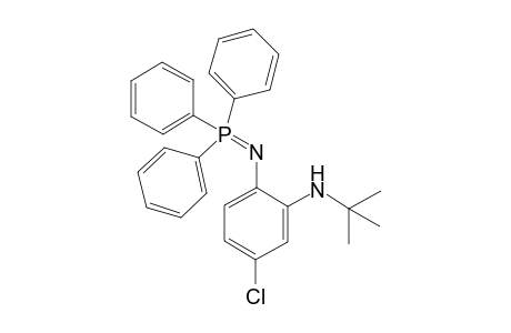 1-N-(tert-Butyl)-5-chloro-2-N-(triphenyl-lambda5-phosphanylidene)benzene-1,2-diamine