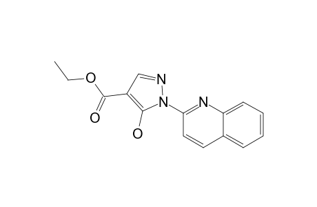 1-(2-QUINOLINYL)-5-HYDROXYPYRAZOLE-4-CARBOXYLATE