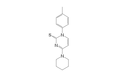 4-PIPERIDINO-1-PARA-TOLYLPYRIMIDINE-2(1H)-THIONE