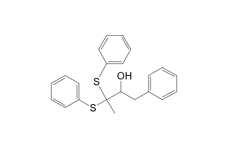 Benzeneethanol, .alpha.-[1,1-bis(phenylthio)ethyl]-