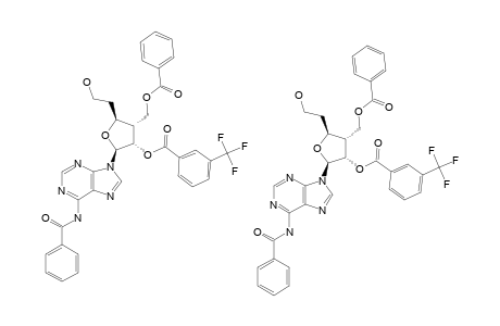 N6-BENZOYL-9-[(2R,3R,4R,5R)-4-BENZOYLOXYMETHYL-5-(2-HYDROXYETHYL)-3-[(META-TRIFLUOROMETHYL)-BENZOYLOXY]-TETRAHYDROFURAN-2-YL]-ADENINE