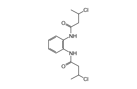 N,N'-o-PHENYLENEBIS[3-CHLOROBUTYRAMIDE]