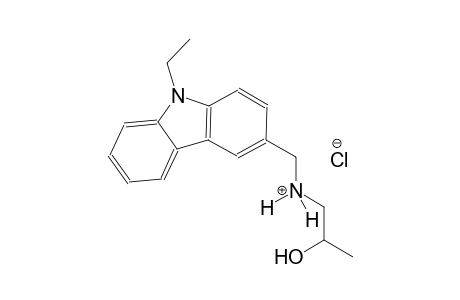9H-carbazole-3-methanaminium, 9-ethyl-N-(2-hydroxypropyl)-, chloride