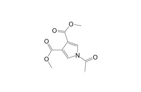 1H-Pyrrole-3,4-dicarboxylic acid, 1-acetyl-, dimethyl ester